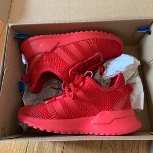 Like new Toddler Adidas U Path run sneakers worn three times size 7